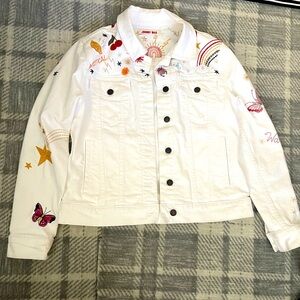 Johnny was embroidered Cali classic denim jacket